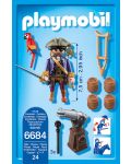 Фигурка Playmobil - Капитан на пиратите - 3t