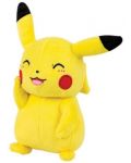 Плюшена играчка Pokemon - Пикачу, усмихнат - 1t
