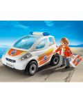 Комплект фигурки Playmobil City Action - Кола за спешна медицинска помощ - 4t