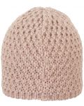 Плетена шапка с поларена подплата - 53 cm, 2-4 г, розова - 3t