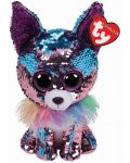 Плюшена играчка с пайети TY Toys Flippables - Чихуахуа Yappy, 15 cm - 1t