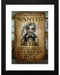 Плакат с рамка GB eye Games: League of Legends - Jinx Wanted Poster - 1t