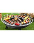 Плоча за готвене със скара Cook King - 82 cm, скара - 40 cm, черна - 4t