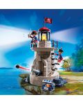 Комплект фигурки Playmobil - Войнишка кула със светлина - 2t