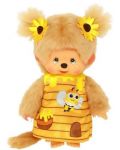 Плюшена играчка Monchhichi - Маймунка, Honey Bee girl 20 cm - 1t