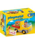 Комплект фигурки Playmobil 1.2.3 - Строителна машина - 3t