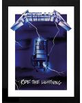 Плакат с рамка GB eye Music: Metallica - Ride the Lightning - 1t