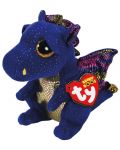 Плюшена играчка TY Toys - Дракон Saffire, 15 cm - 1t