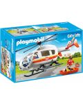 Комплект фигурки Playmobil - Хеликоптер-линейка - 1t