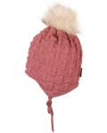 Плетена детска шапка Sterntaler - С естествена вълна, 43 см, 5-6 м - 3t