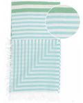 Памучна кърпа в кутия Hello Towels - Bali, 100 х 180 cm, тюркоаз-зелена - 2t