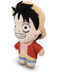 Плюшена фигура ABYstyle Animation: One Piece - Monkey D. Luffy, 15 cm - 2t