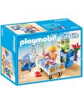 Комплект фигурки Playmobil - Болнична стая с майка и дете - 1t