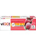 Пликове за замразяване viGО! - Premium, 3 l, 40 броя - 2t