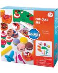 Творчески комплект от пластилин PlayGo Dough - Кексчета - 1t