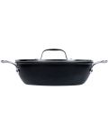 Плитка тенджера Tefal - Unlimited G2557172, 26 cm, черна - 3t