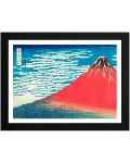 Плакат с рамка GB eye Art: Hokusai - Red Fuji - 1t