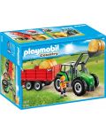 Комплект фигурки Playmobil Country – Голям трактор с ремарке - 1t