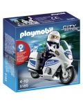 Фигурка Playmobil City Avtion - Полицай с мотор - 1t