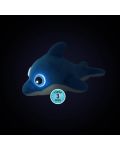Плюшена играчка Buki France - Делфин, с таймер и светещи очички - 3t
