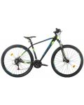 Планински велосипед със скорости SPRINT - Maverick, 29", 520 mm, черен/син - 1t