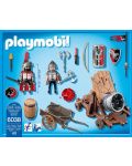 Комплект фигурки Playmobil Knights - Рицари - ястреби с артилерия - 4t