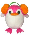 Плюшена играчка Fluffii - Пингвин с наушници - 1t