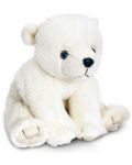 Плюшена играчка Keel Toys Wild - Полярна мечка, 25 cm - 1t