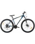 Планински велосипед със скорости SPRINT - Hunter, 29", 480 mm, тъмносин/сив - 1t