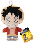 Плюшена фигура ABYstyle Animation: One Piece - Monkey D. Luffy, 15 cm - 4t