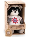 Плюшена играчка Оrange Toys Life - Енот Дени, морско пътешествие, 20 cm - 2t