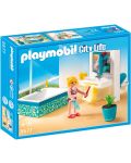 Комплект фигурки Playmobil City Life - Съвременна баня - 1t