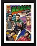 Плакат с рамка GB eye Television: The Big Bang Theory - Bazinga - 1t