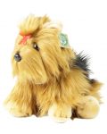 Плюшена играчка Rappa Еко приятели - Куче Йоркширски териер, седящо, 30 cm - 2t