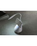 Портативна колонка Cellularline - Desk Light, бяла  - 4t