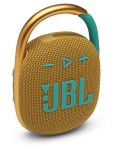 Портативна колонка JBL - Clip 4, жълта - 2t
