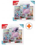 Pokemon TCG: Scarlet & Violet 7 Stellar Crown 3 Pack Blister - Bundle - 1t