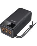Портативна батерия Sandberg - USB-C PD 130W, 50000 mAh, черна - 3t