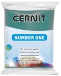 Полимерна глина Cernit №1 - Борово зелена, 56 g - 1t