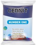 Полимерна глина Cernit №1 - Тъмносиня, 56 g - 1t