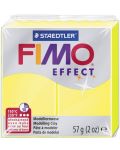 Полимерна глина Staedtler Fimo Effect - Неоново жълто, 57 g - 1t