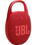 Портативна колонка JBL - Clip 5, червена - 1t