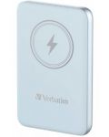 Портативна батерия Verbatim - MCP-5ВЕ, 5000 mAh, синя - 1t