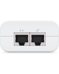 PoE инжектор Ubiquiti - U-POE-AT, Gigabit, 30W, бял - 2t