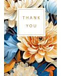Поздравителна картичка Artige -  Благодаря, с цветни мотиви - 1t