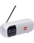 Портативна колонка JBL - Tuner 2, бяла - 1t