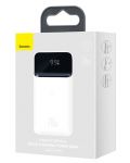 Портативна батерия Baseus - PPCX010102, 10000 mAh, бяла - 5t