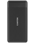 Портативна батерия Canyon - PB-109, 10000 mAh, черна - 1t