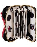 Портфейл за карти Loungefly Disney: Mickey Mouse - Minnie Mouse (Rock The Dots) - 4t