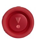 Портативна колонка JBL - Flip 6, водоустойчива, червена - 5t